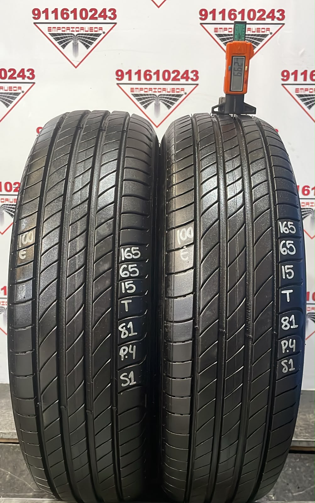 MICHELIN PRIMACY 4 USADO  165/65 R15 81 T